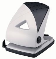 Дырокол Kw-Trio BIAS 097Q0 макс.:40лист. металл/пластик черный/серый отв.:2 с линейкой