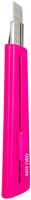 Нож канцелярский Deli E2038PINK 80мм шир.лез.9мм розовый блистер