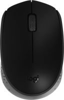 Мышь Logitech M171 черный/серый оптическая (1000dpi) беспроводная USB для ноутбука (2but)