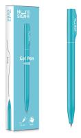 Ручка гелев. Deli Nusign NS552blue голубой черн. черн. линия 0.5мм