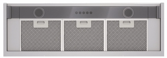 Вытяжка встраиваемая Elikor 90П-750-Э3Д нержавеющая сталь управление: кнопочное (1 мотор)