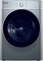 Стиральная машина Hyundai WMD9413 класс: B загр.фронтальная макс.:10кг (с сушкой) темно-серебристый инвертер