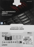 Память DDR4 8GB 3600MHz Kingston KF436C16RB2/8 Fury Renegade Black RTL Gaming PC4-28800 CL16 DIMM 28