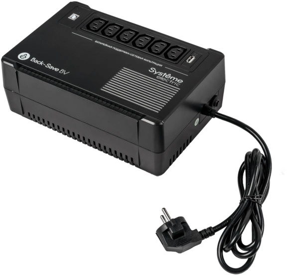 Источник бесперебойного питания Systeme Electriс BV BVSE800I 480Вт 800ВА черный