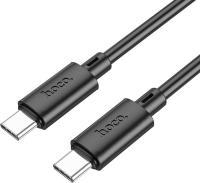 Кабель Hoco X88 Gratified X88 GRATIFIED 60W USB Type-C-USB Type-C 1м черный коробка