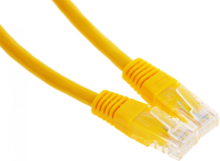 Патч-корд PP6U-0.25M/Y 10000G UTP 4 пары cat6 CCA molded 0.25м желтый RJ-45 (m)-RJ-45 (m)