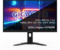Монитор Gigabyte 27" M27U черный IPS LED 1ms 16:9 HDMI M/M матовая HAS 400cd 178гр/178гр 3840x2160 160Hz DP 4K USB 6.48кг