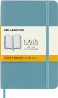 Блокнот Moleskine CLASSIC SOFT QP611B35 Pocket 90x140мм 192стр. линейка мягкая обложка голубой