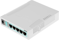 Коммутатор MikroTik RB260GS CSS106-5G-1S 5G 1SFP управляемый