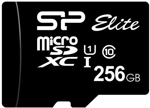 Флеш карта microSDXC 256GB Silicon Power SP256GBSTXBU1V10SP + adapter