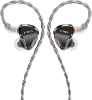 Наушники внутриканальные Fiio JH5 1.2м черный проводные в ушной раковине
