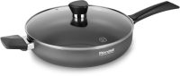 Сотейник Rondell Strike RDA-1399 d=28см (с крышкой) серый