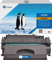 Картридж лазерный G&G GG-CE505X CE505X черный (6500стр.) для HP LaserJet P2035, P2035n, P2055d, P205