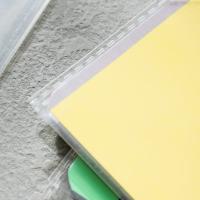 Пленка Deli CH900 Super Wings для книги с липк.сл. (набор 10шт) ПП гладкая прозр. 210x350мм