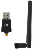 Сетевой адаптер WiFi Digma DWA-N300E N300 USB 2.0 (ант.внеш.съем) 1ант. (упак.:1шт)