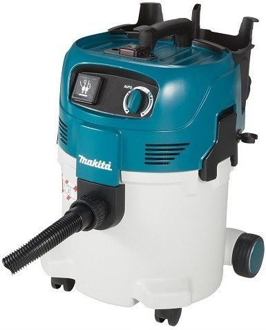 Строительный пылесос Makita VC3012L 1200Вт (уборка: сухая/влажная) синий