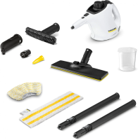 Пароочиститель ручной Karcher EasyFix SC 1 1200Вт белый/черный