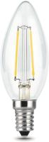 Лампа филам. Gauss 5Вт цок.:E14 свеча 220B 2700K св.свеч.бел.теп. C37 (упак.:10шт) (103801105)