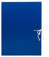 Короб архивный 2 завязки Silwerhof КБЗ-2-80Р бумвинил корешок 80мм разобранный A4 ассорти