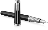 Ручка перьев. Parker Ingenuity Core F570 (2181994) Black СT F ст.нерж. подар.кор.