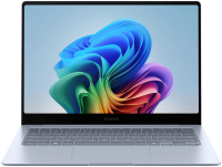 Ноутбук Samsung Galaxy Book 4 Edge NP940 Snapdragon X Elite X1E-80-100 16Gb SSD512Gb Adreno 14" AMOLED Touch 3K (3200x1800) Windows 11 Home blue WiFi BT Cam (NP940XMA-KB1US)