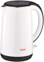 Чайник электрический Tefal KO260130 1.7л. 2150Вт белый/черный (корпус: пластик)