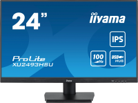 Монитор Iiyama 23.8" XU2493HSU-B6 IPS FHD чер 1ms HDMI DP USB M/M 110Hz 250cd In