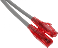 Патч-корд Hyperline PC-LPM-UTP-RJ45-RJ45-C5E-2M-LSZH-GY PC-LPM-UTP-RJ45-RJ45-C5E-2M UTP RJ-45 вил.-вилка RJ-45 кат.5E 2м серый LSZH (уп.:1шт) 24AWG