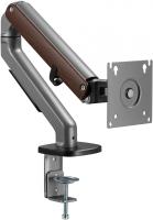 Кронштейн для мониторов Ultramounts UM734WD серый/коричневый 17"-27" макс.7кг крепление к столешнице