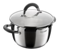 Кастрюля Rondell Flamme RDS-024 3.2л. d=20см (с крышкой) стальной