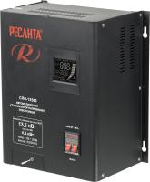 Стабилизатор напряжения Ресанта СПН-13500 однофазный черный (63/6/28)