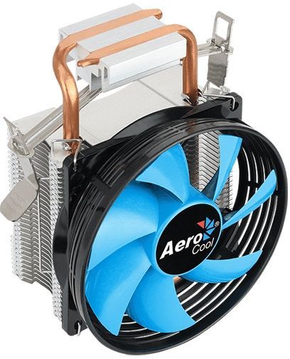 Устройство охлаждения(кулер) Aerocool Verkho 1-3P Soc-AM5/AM4/1151/1200 3-pin 28dB Al+Cu 100W 280gr Ret