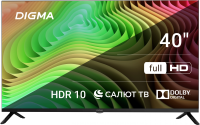 Телевизор LED Digma 40" DM-LED40SBB36 Smart Салют ТВ Frameless черный/FULL HD/DVB-T/60Hz/DVB-T2/DVB-