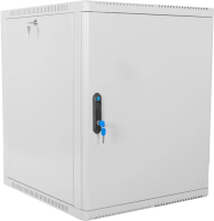 Шкаф коммутационный ЦМО (ШРН-12.350.1) настенный 12U 600x359мм пер.дв.стекл 200кг серый 300мм 180град.