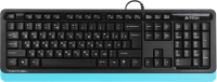 Клавиатура A4Tech Fstyler FK10 черный/синий USB