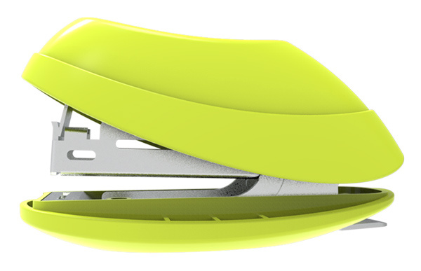 Комплект степлер+скобы Deli E0220 Explora N10 (15листов) встроенный антистеплер ассорти закрытый блистер