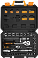 Набор инструментов Deko DKMT72-1 72 предмета (жесткий кейс)
