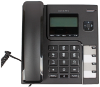 Телефон проводной Alcatel T56 черный