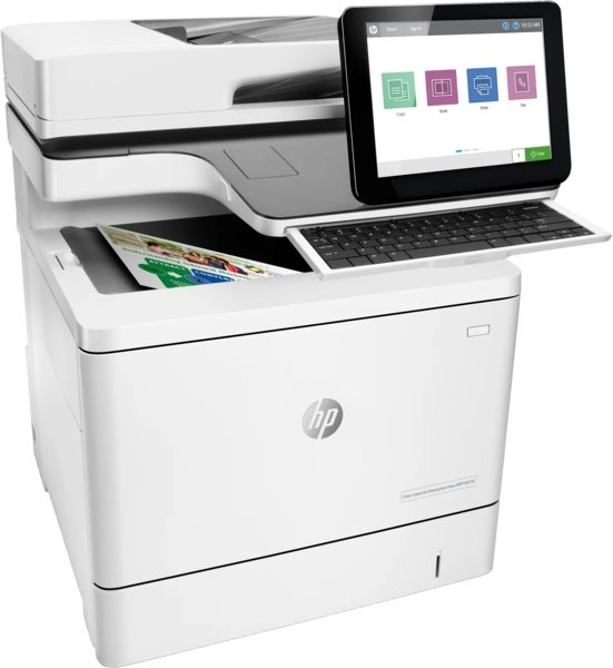 МФУ лазерный HP Color LaserJet Enterprise M578c (7ZU87A) A4 Duplex белый