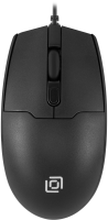Мышь Оклик 147M V2 USB черный оптическая (2000dpi) USB для ноутбука (4but)