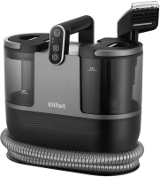 Пылесос паровой Kitfort КТ-5323 1700Вт черный/серый