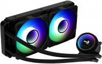 Система водяного охлаждения Aerocool Mirage L240 Black ARGB Soc-AM5/AM4/1151/1200/2066/1700 4-pin 20