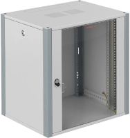 Шкаф коммутационный Sysmatrix (WP 6312.710) настенный 12U 600x350мм пер.дв.стекл 60кг серый 200мм 20кг 585мм IP20 металл