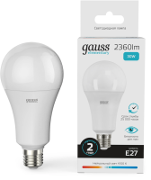 Лампа светодиодная Gauss Globe Elementary 30Вт цок.:E27 (упак.:10шт) груша 220B св.свеч.бел.нейт. А6
