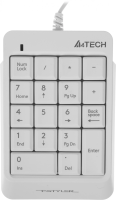 Числовой блок A4Tech Fstyler FK13P белый USB slim для ноутбука (FK13P WHITE)