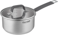 Ковш Rondell Normanne RDS-1812 1.3л. d=16см (с крышкой) стальной