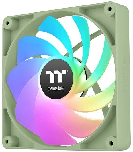 Вентилятор для корпуса Thermaltake CT120 Sync Matcha Reverse ARGB 120х120x25 зеленый 4-pin 31.2дБ (упак.:2шт) (CL-F200-PL12MG-A) Ret
