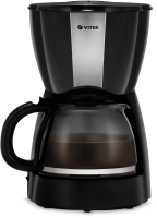 Кофеварка капельная Vitek VT-1503 900Вт черный