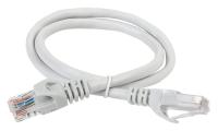 Патч-корд ITK PC01-C5EU-3M UTP RJ-45 вил.-вилка RJ-45 кат.5E 3м серый ПВХ (уп.:1шт)
