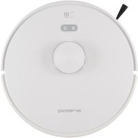 Пылесос-робот Polaris PVCR 6001 WIFI IQ Home 30Вт белый/белый